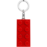 Euromic Lego® Minifigurines™ Keychain Light 2X4 Brick Red