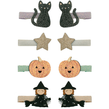 Mimi & Lula 8 Hårclips - Mini Halloween
