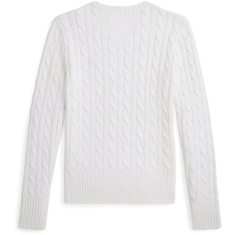 Polo Ralph Lauren Optic White W/ Navy Girl Pullover