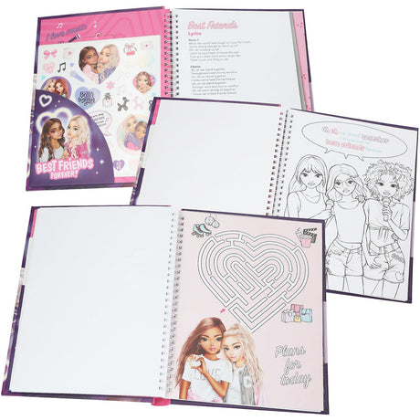 TOPModel My Bff Colouring Book With Led And Sound
