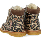 Angulus Beige Leo/Taupe Beginner TEX Boot with Velcro Closure