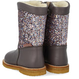 Angulus Lavender/Pastel Multi Glitter TEX Glitter Boot with Glitter and Zipper