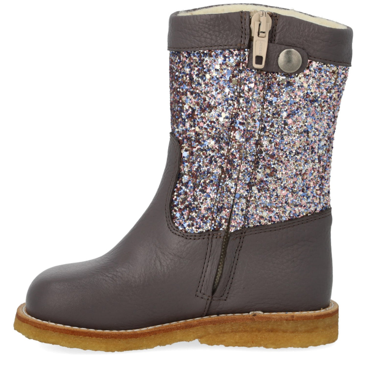 Angulus Lavender/Pastel Multi Glitter TEX Glitter Boot with Glitter and Zipper