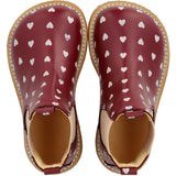 Angulus Berry Hearts/Rose Elastic Chelsea Printed Boot