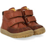Angulus Cognac/Sun Yellow/Dark Brown Beginner TEX Boot with Contrasting Stitching