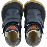 Angulus Navy/Tan/Blue Fog Beginner TEX Boot with Contrast Stitching