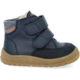Angulus Navy/Tan/Blue Fog Beginner TEX Boot with Contrast Stitching