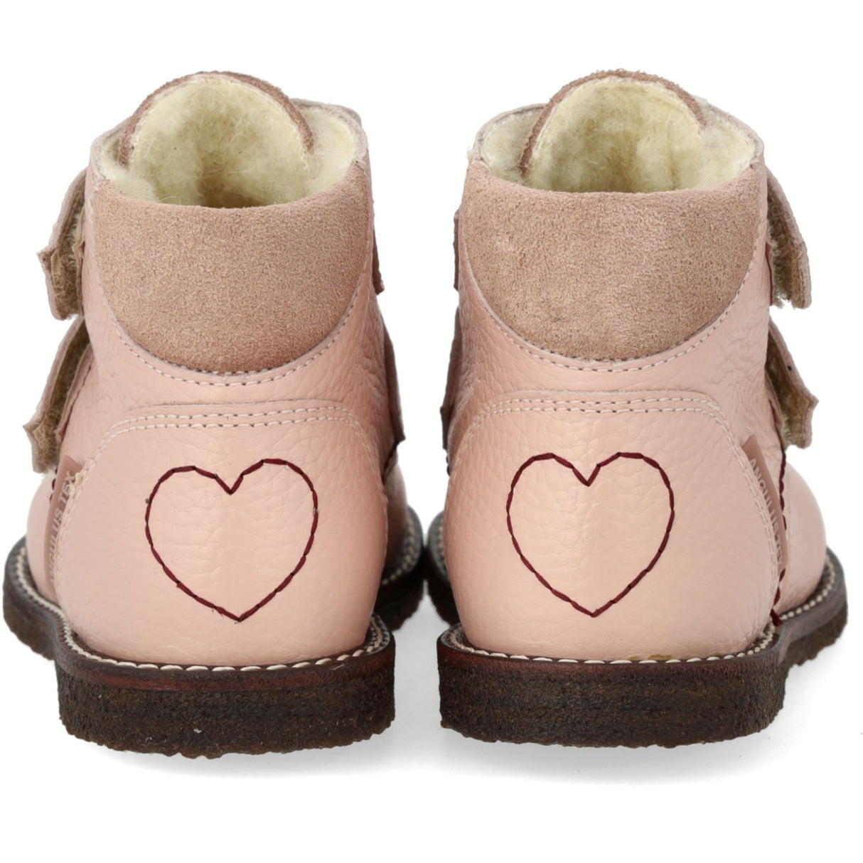 Angulus Rosebud/Rosebud begins TEX Boot with Heart Embroidery