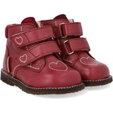 Angulus Berry/Berry Beginner TEX Boot with Heart Embroidery