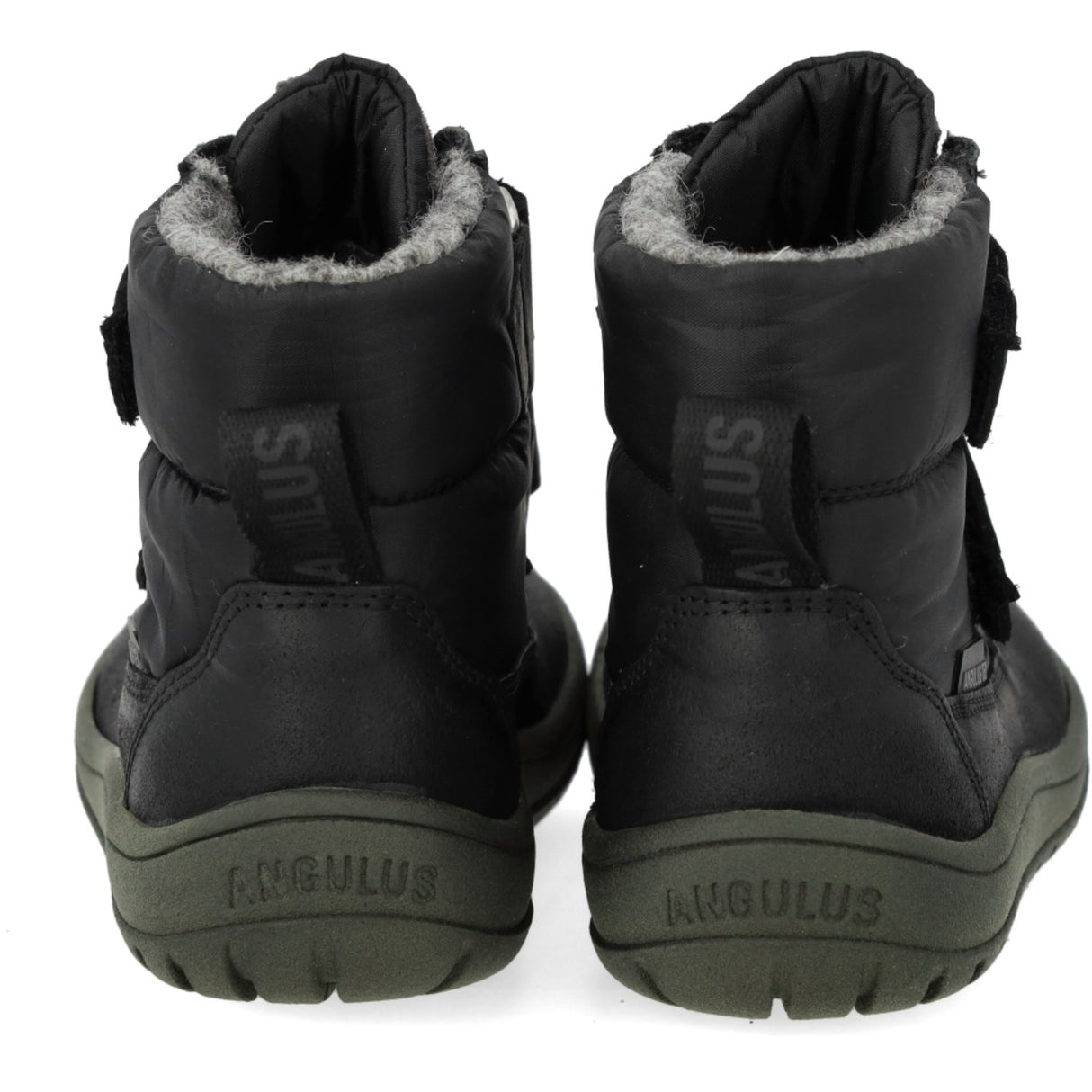 Angulus Black/Dark Grey TEX Boot in Nylon with Durable Leather Details