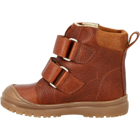 Angulus Cognac/Cognac Beginner TEX Boot with Soft Merino Wool Lining