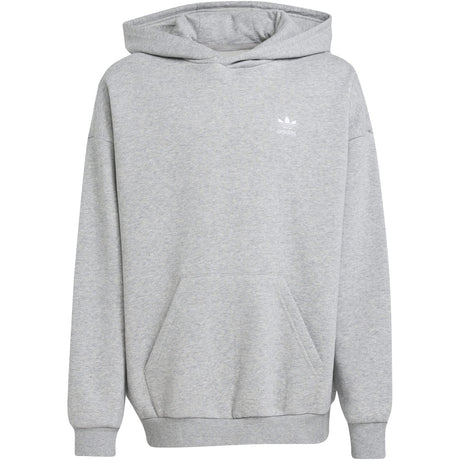 adidas Originals Medium Grey Heather/White Loose Hoodie Fl