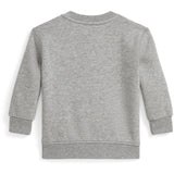 Ralph Lauren Baby Lt Grey Heather Baby Boy Sweatshirt
