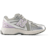 New Balance Silver Metallic 1906 Kids Lace Sneakers