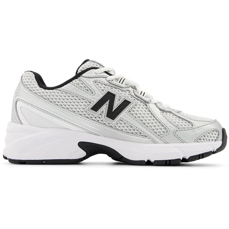 New Balance Silver Metallic 740 Kids Lace Sneakers
