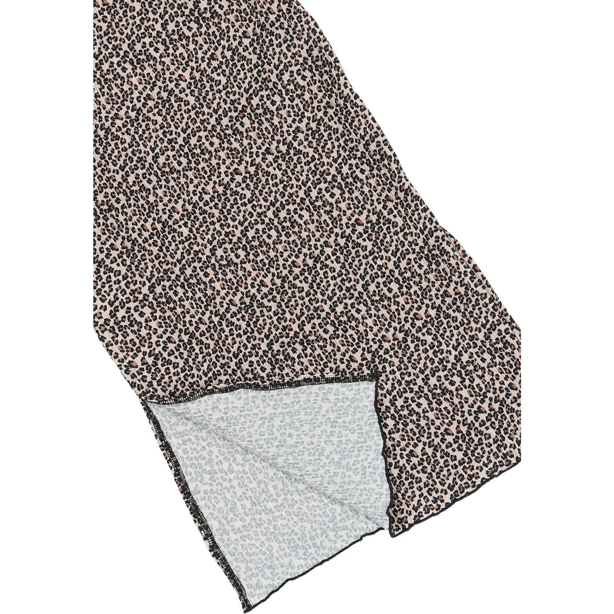 The New Feather Gray AOP TNPet Long Pleat Skirt