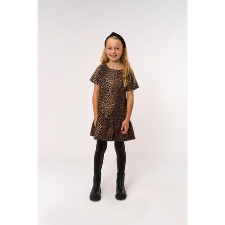 The New Feather Gray AOP TNPanya S_S Denim Dress