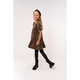 The New Feather Gray AOP TNPanya S_S Denim Dress