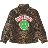 The New Feather Gray AOP TNPanya OS Denim Overshirt