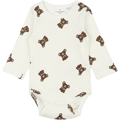 THE NEW Siblings Cloud Dancer AOP TNSBPaulo L_S Rib Body