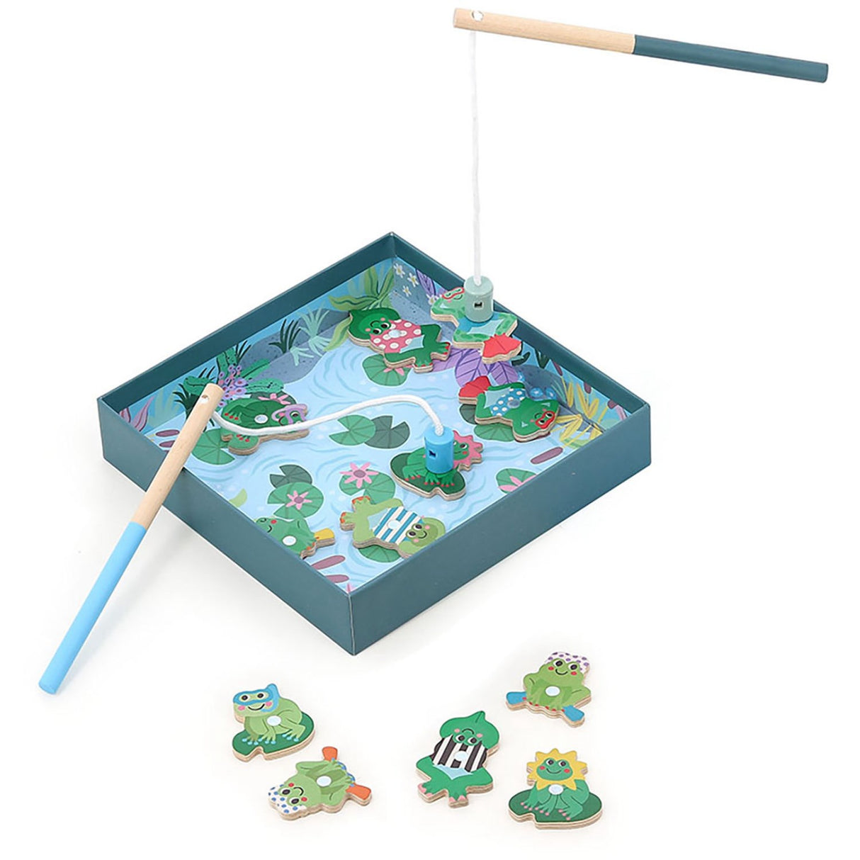 Vilac Fishing Game - Happy Frogs