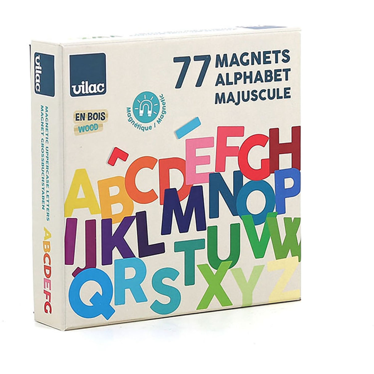 Vilac Magnetic Letters - Majuscles (English)