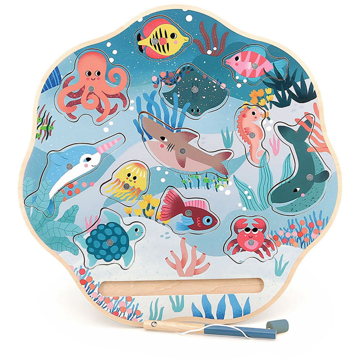 Vilac Fishing Game - Animals of the Sea