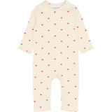 THE NEW Siblings Gardenia AOP Holiday L_S Heart Rib Jumpsuit