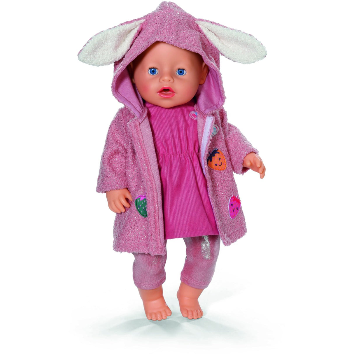 BABY Born Coat Set With Dress 43 Cm