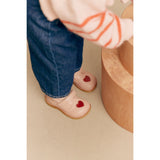 Angulus Rosebud/Berry Beginner shoes Med Udstanset Kontrasthjerte