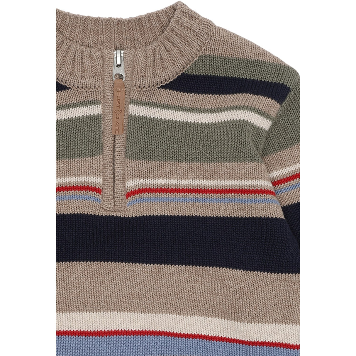 Hust & Claire Biscuit Pelle Knitstripe