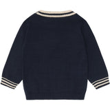 Hust & Claire More Navy Pilou Knit Backhoe