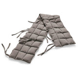 Cocoon Dusted Brown Kapok Bed Bumper For Maxi/Boxspring