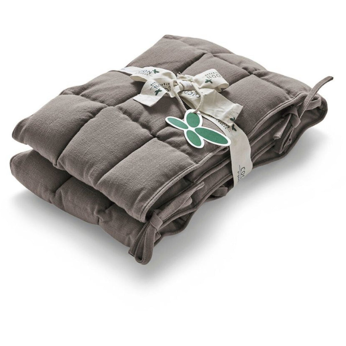 Cocoon Dusted Brown Kapok Bed Bumper For Maxi/Boxspring