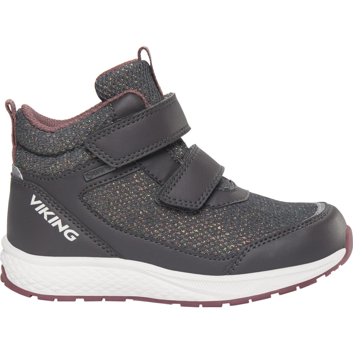 VIKING Charcoal Bouncy Glitter Mid GTX 2V