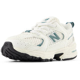 New Balance Sea Salt 530 Kids Bungee Lace Sneakers
