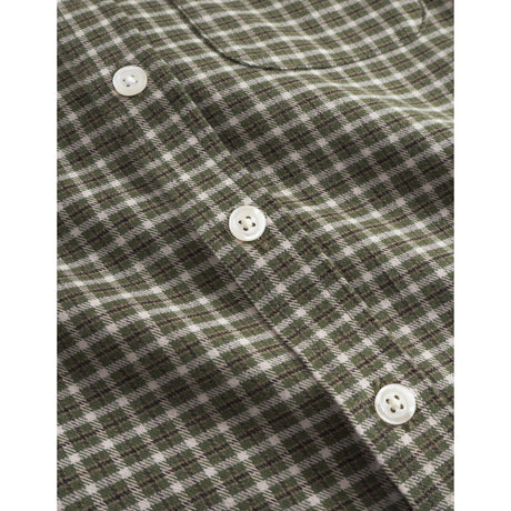 Les Deux Kids Light Sand Konrad Check Flannel Shirt KIDS