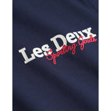 Les Deux Kids Dark Navy Racing T-shirt KIDS
