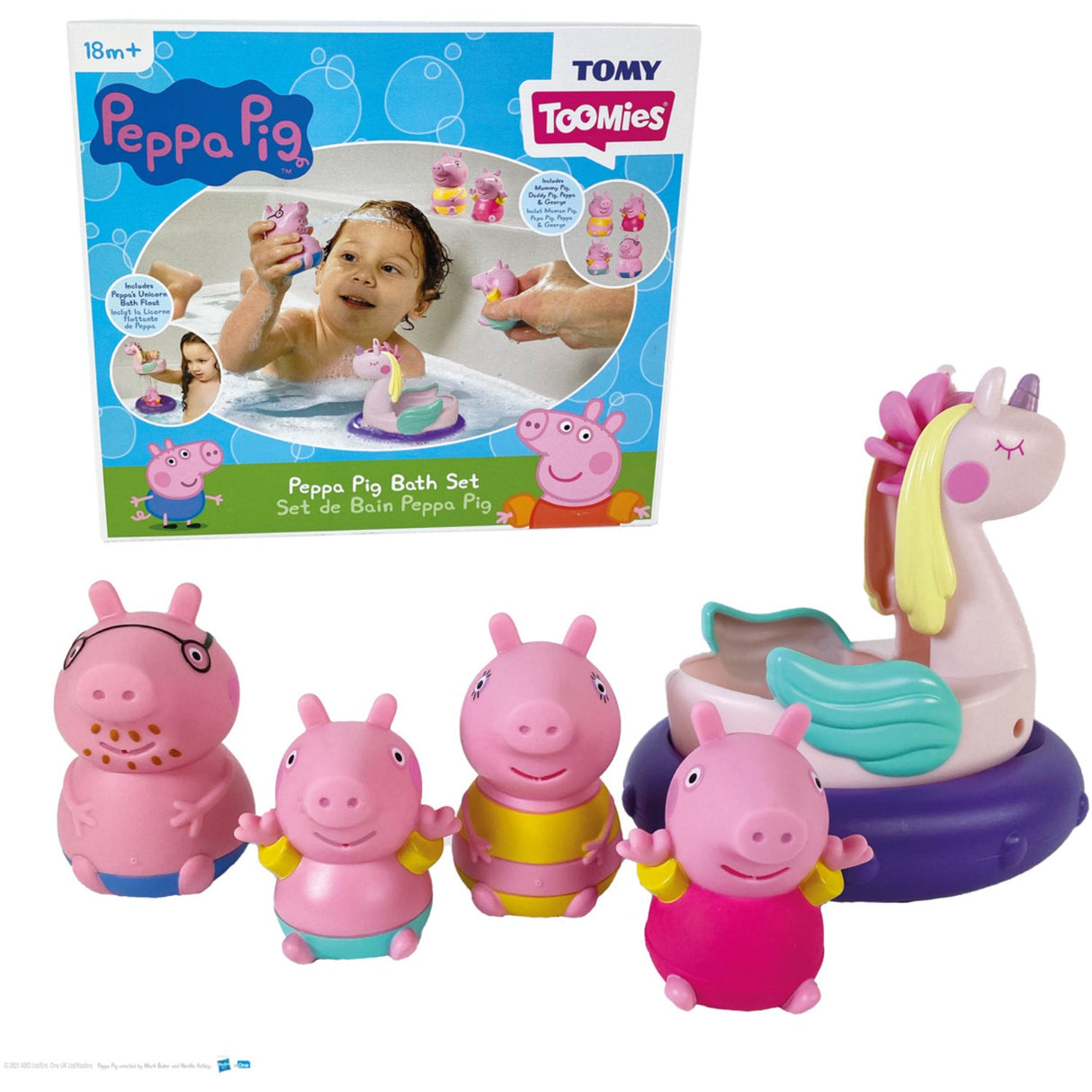Toomies Peppa Pig Bath Set