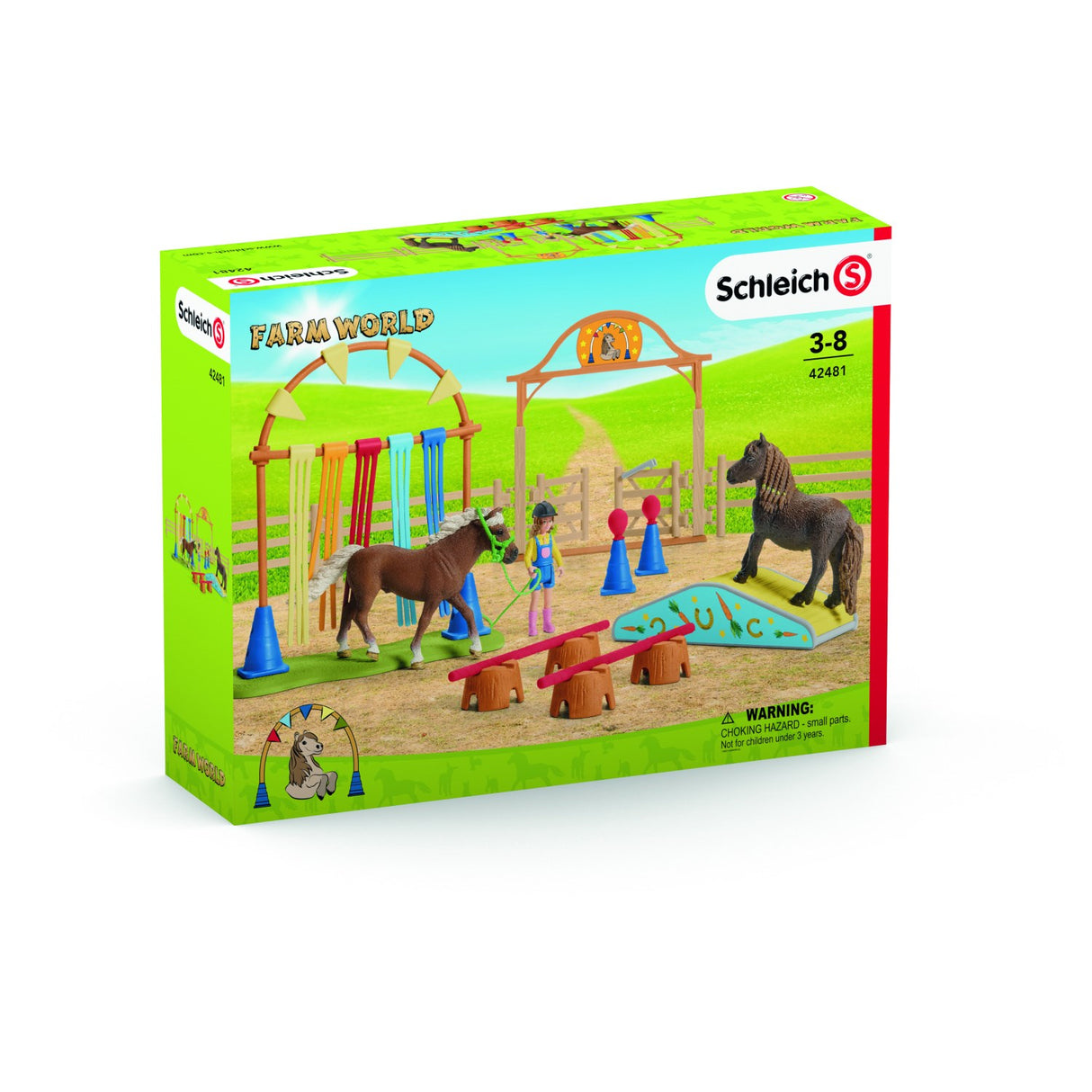 Schleich Pony Agility Training
