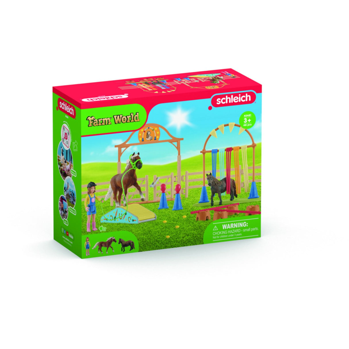 Schleich Pony Agility Training