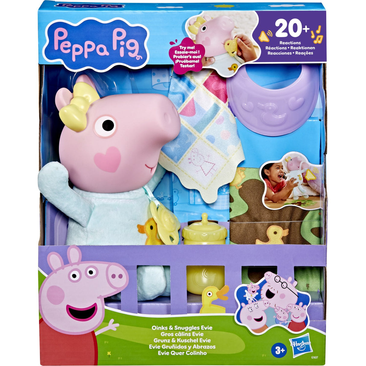Peppa Pig Oinks Og Snuggles Interactive Evie