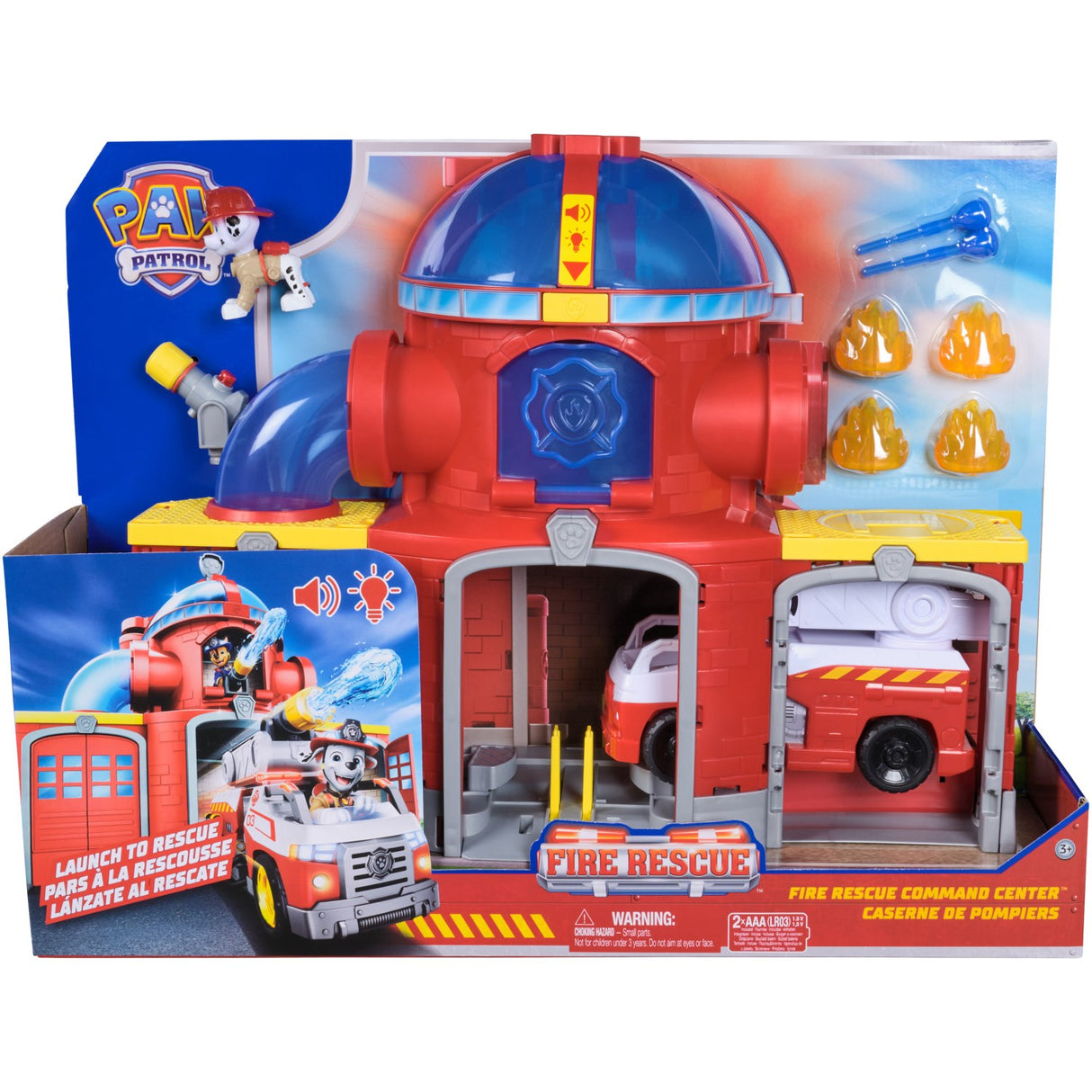 Paw Patrol Fire Rescue Fire Station Playset
