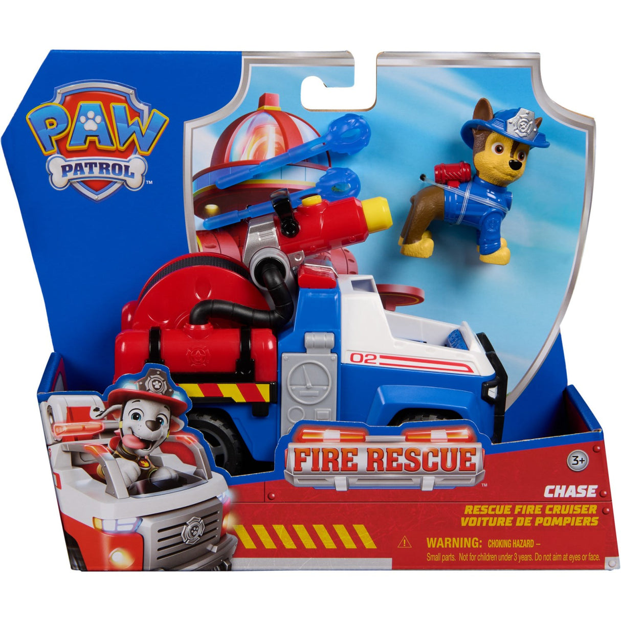 Paw Patrol Fire Rescue Vehicle Chase