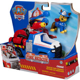 Paw Patrol Fire Rescue Vehicle Chase