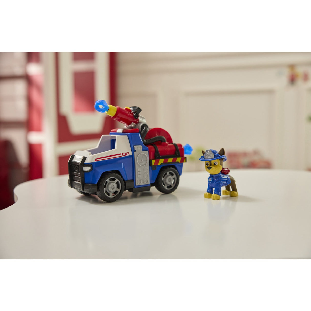 Paw Patrol Fire Rescue Vehicle Chase