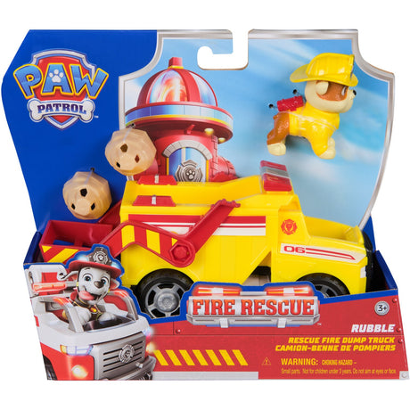 Paw Patrol Fire Rescue Vehicle Rubble