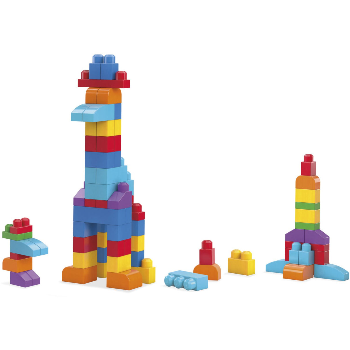 MEGA Bloks First Builders Big Building Bag Blue