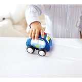 Hape Pull-Back Plush Car Set
