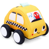 Hape Pull-Back Plush Car Set